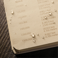 Bound Book, Hard Cover, Tan, 160 Pages, 4-5/8" W x 7-1/4" L Southpoint Industrial Supply