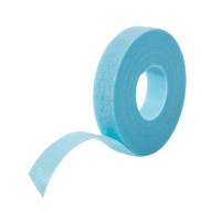 One-Wrap<sup>®</sup> Cable Management Tape, Hook & Loop, 25 yds x 3/4", Self-Grip, Aqua OQ537 | Southpoint Industrial Supply