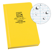 Bound Book, Hard Cover, Yellow, 160 Pages, 4-5/8" W x 7-1/4" L OQ543 | Southpoint Industrial Supply