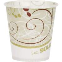 Disposable Cup, Paper, 5 oz., Brown OQ766 | Southpoint Industrial Supply