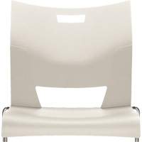 Duet™ Armless Training Chair, Plastic, 33-1/4" High, 350 lbs. Capacity, White OQ779 | Southpoint Industrial Supply