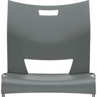 Duet™ Armless Training Chair, Plastic, 33-1/4" High, 350 lbs. Capacity, Grey OQ780 | Southpoint Industrial Supply