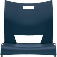Duet™ Armless Training Chair, Plastic, 33-1/4" High, 350 lbs. Capacity, Blue OQ781 | Southpoint Industrial Supply