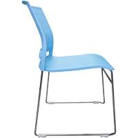 Activ™ Series Stacking Chairs, Polypropylene, 32-3/8" High, 275 lbs. Capacity, Blue OQ956 | Southpoint Industrial Supply
