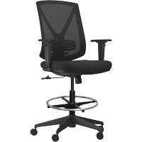 Activ™ Series Synchro-Tilt Adjustable Chair, Fabric/Mesh, Black, 250 lbs. Capacity OQ961 | Southpoint Industrial Supply