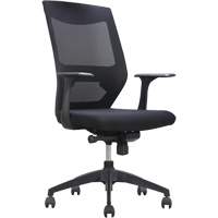 Activ™ Series Synchro-Tilt Office Chair, Fabric/Mesh, Black, 275 lbs. Capacity OQ963 | Southpoint Industrial Supply