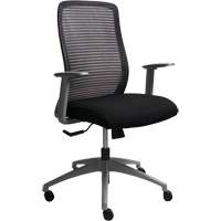 Era™ Series Adjustable Office Chair, Fabric/Mesh, Black, 250 lbs. Capacity OQ965 | Southpoint Industrial Supply