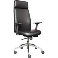 Activ™ Series High Back Executive Chair, Polyurethane/Vinyl, Black, 275 lbs. Capacity OQ971 | Southpoint Industrial Supply