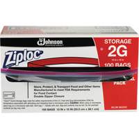 Ziploc<sup>®</sup> Double Zip Food Storage Bags OQ993 | Southpoint Industrial Supply
