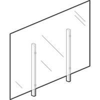 Sneeze Guard, 36" W x 36" H OR026 | Southpoint Industrial Supply