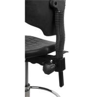 Heavy-Duty Ergonomic Stool, Stationary, Adjustable, 39” - 48”, Polyurethane Seat, Black OR066 | Southpoint Industrial Supply