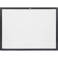 Black MDF Frame Whiteboard, Dry-Erase/Magnetic, 48" W x 36" H OR132 | Southpoint Industrial Supply