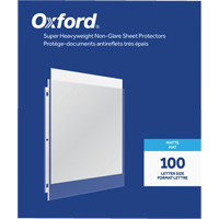 Oxford<sup>®</sup> Heavyweight Non-Glare Sheet Protectors OR340 | Southpoint Industrial Supply