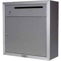 Collection Box, Surface -Mounted, 12-3/4" x 16-3/8", 2 Doors, Aluminum OR348 | Southpoint Industrial Supply