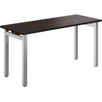 Newland Table Desk, 29-7/10" L x 60" W x 29-3/5" H, Dark Brown OR439 | Southpoint Industrial Supply