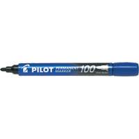 Series 100 Permanent Marker, Bullet, Blue OR456 | Southpoint Industrial Supply