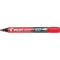 Series 100 Permanent Marker, Bullet, Red OR457 | Southpoint Industrial Supply