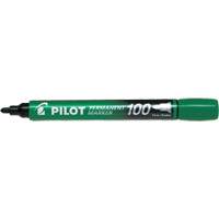 Series 100 Permanent Marker, Bullet, Green OR458 | Southpoint Industrial Supply