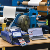 J7300 Industrial Inkjet Colour Label Printer Wi-Fi with Safety & Facility ID Software, 48" Tape, 1.2 IPS Southpoint Industrial Supply