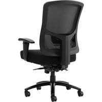 Chaise &agrave; dossier haut avec m&eacute;canisme &agrave; basculement synchronis&eacute; robuste Raven 400, Mailles, Noir, Capacit&eacute; 400 lb Southpoint Industrial Supply