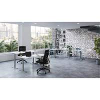 Newland Height-Adjustable Rectangular Table Southpoint Industrial Supply