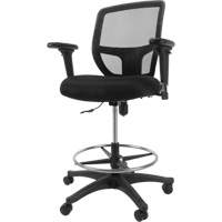 Tabouret de travail en maille, Mobile, Ajustable Hauteur, Capacit&eacute; 450 lb Southpoint Industrial Supply