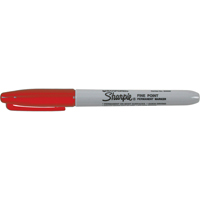 Permanent Markers - #15, Fine, Red PA392 | Southpoint Industrial Supply