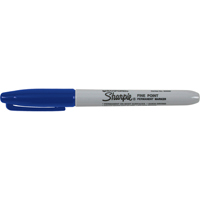 Permanent Markers - #15, Fine, Blue PA395 | Southpoint Industrial Supply