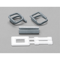 Seals & Buckles for Polypropylene Strapping, Plastic, Fits Strap Width 1/2" PA498 | Southpoint Industrial Supply