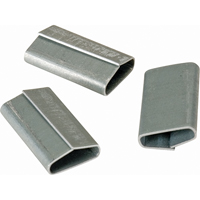 Steel Seals - Push Style (Overlap), Closed, Fits Strap Width: 5/8" PA538 | Southpoint Industrial Supply