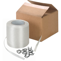 Bonded Cord Strapping, Polyester, 1/2" W x 750' L PB027 | Southpoint Industrial Supply