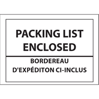 Packing List Envelopes, 4" L x 5" W, Backloading Style Southpoint Industrial Supply