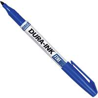 Marqueurs Dura-Ink - no 15, Bleu, Pointe Fin Southpoint Industrial Supply