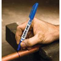 Marqueurs Dura-Ink - no 15, Bleu, Pointe Fin Southpoint Industrial Supply