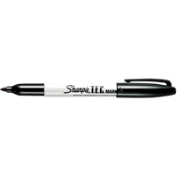 T.E.C. Permanent Marker, Fine, Black PC504 | Southpoint Industrial Supply
