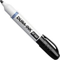 Dura-Ink&reg; Dry Erase Ink Markers, Black, Bullet Tip Southpoint Industrial Supply