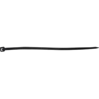 Cable Ties, 8" Long, 50 lbs. Tensile Strength, Black Southpoint Industrial Supply
