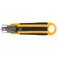 Self-Retracting Knife ATK1000, 18 mm, Carbon Steel, Plastic Handle Southpoint Industrial Supply