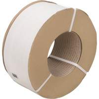 Strapping, Polypropylene, 1/2" W x 9900' L, White, Machine Grade PF984 | Southpoint Industrial Supply