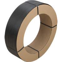 Strapping, Polypropylene, 1/2" W x 7200' L, Black, Manual Grade PF986 | Southpoint Industrial Supply