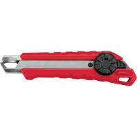 Snap-Off Knife, 18 mm, Carbide, Rubber/Polypropylene Handle Southpoint Industrial Supply