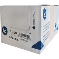 SR Series Food Packaging Bulk Pound Bags, Open Top, 8" x 5", 0.85 mil PG318 | Southpoint Industrial Supply