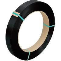 Strapping, Polyester, 1/2" W x 2756' L, Black, Manual Grade PG555 | Southpoint Industrial Supply
