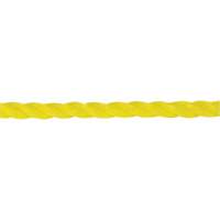 1/4" Braided Yellow Rope, Polypropylene, 1300' Southpoint Industrial Supply