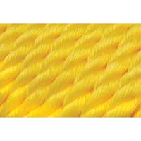 Braided Yellow Rope, Polypropylene, 300' Southpoint Industrial Supply