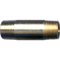 Long Pipe Nipple, Brass, 1/4", NPT x NPT Southpoint Industrial Supply
