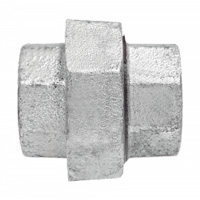 Union Pipe Fitting, 1/8", Galvanized Iron, FPT Southpoint Industrial Supply