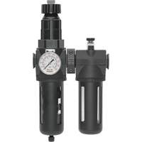 Filter/Regulator & Lubricator Modulair 400 with Gauge & Standard Bowl, 1/2" NPTF Southpoint Industrial Supply