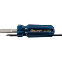 The Mariner Multibit Screwdriver, 6" L, Plastic Handle Southpoint Industrial Supply