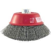 Brosse-boisseau &agrave; fils cr&ecirc;p&eacute;s en acier Southpoint Industrial Supply